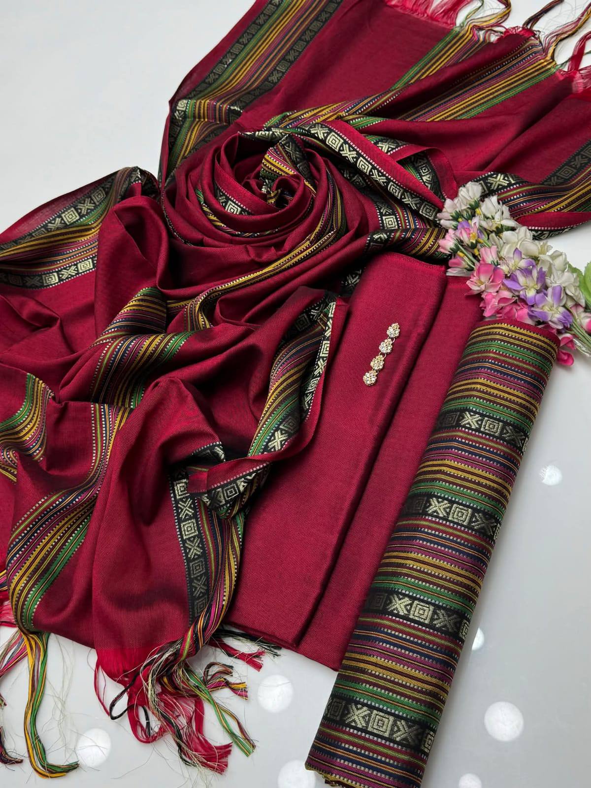WINTER SILK DIGITAL PRINTED 3-PIECE - DP#73